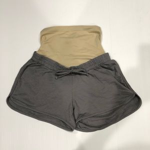 a:glow Maternity Lounge Shorts, Sz M